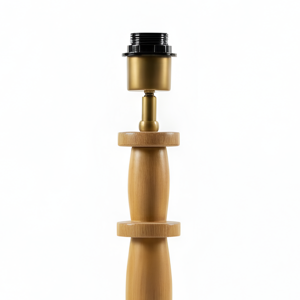 Hazel Wood Table Lamp - Natural Wood ( Base Only )