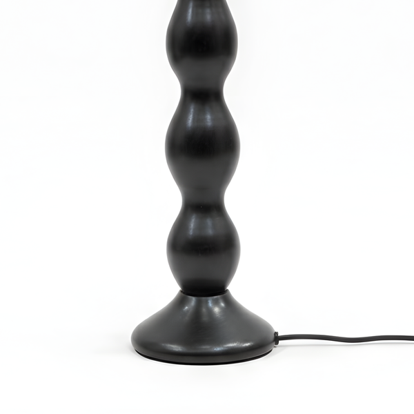 Ripple Wood Table Lamp - Dark Wood Finish ( Base Only )