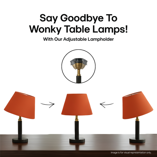 Fable Wood Table Lamp - Dark Wood Finish ( Base Only)