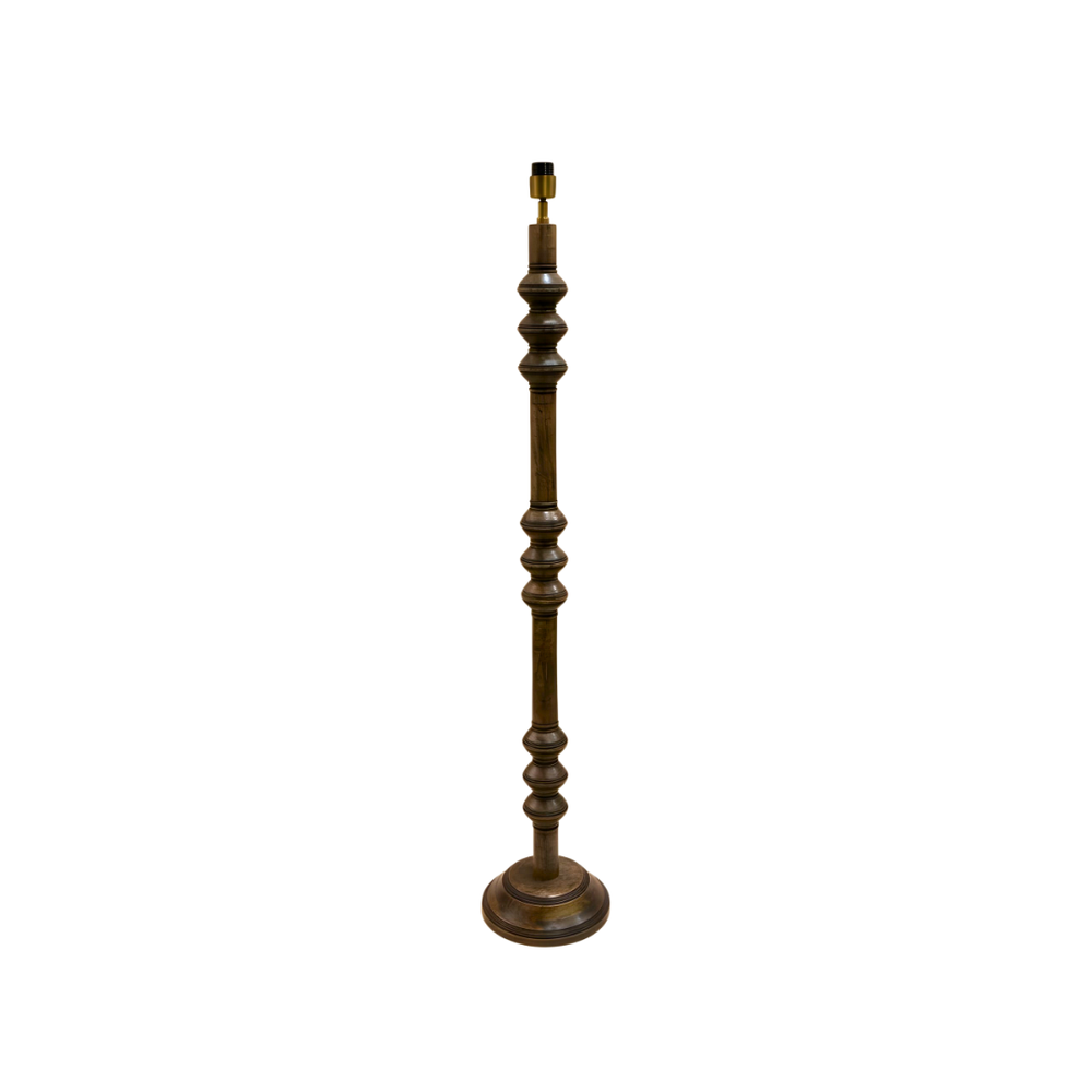 Juno Wood Floor Lamp - Natural Wood Finish (Base Only)