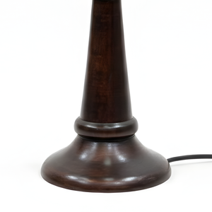 Fable Wood Table Lamp - Dark Wood Finish ( Base Only)