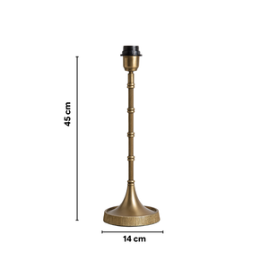 Pixie Metal Table Lamp - Antique Brass Finish ( Base Only )