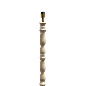 Orla Wood Floor Lamp - Whitewash Finish (Base Only)