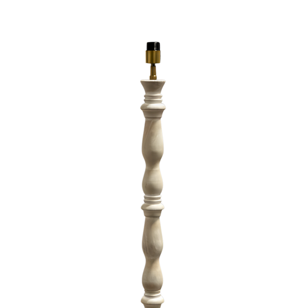 Orla Wood Floor Lamp - Whitewash Finish (Base Only)