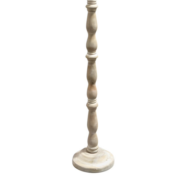 Orla Wood Floor Lamp - Whitewash Finish (Base Only)