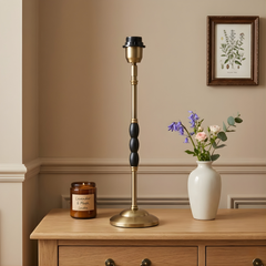 Ophelia Metal Table Lamp - Antique Brass ( Base Only )