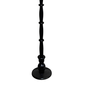 Hazel Wood Floor Lamp - Ebony Finish (Base Only)
