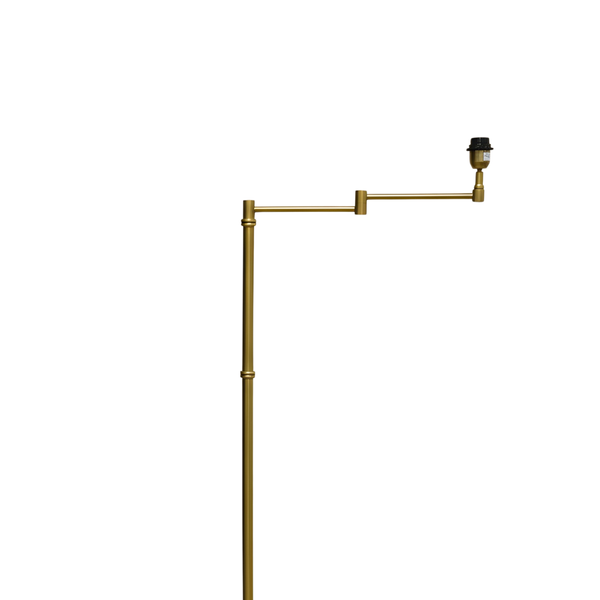 Alpha Floor Lamp - Antique Brass (Base Only)