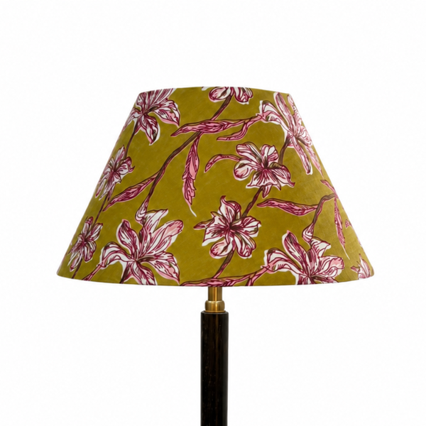 30 CM Honey Petals Cotton Lampshade - Empire ( Shade Only )