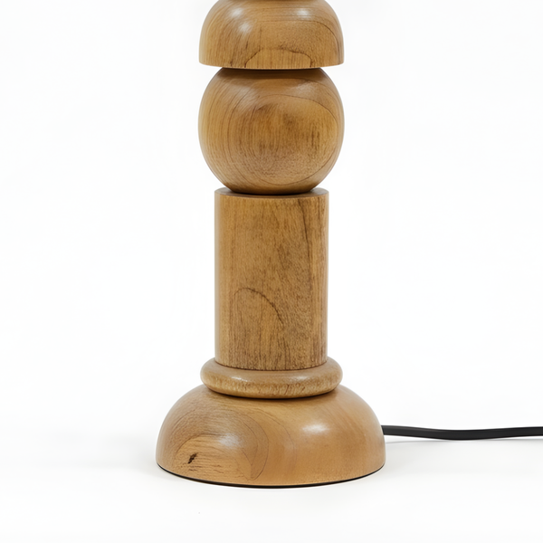 Solace Wood Table Lamp - Natural Wood ( Base Only )
