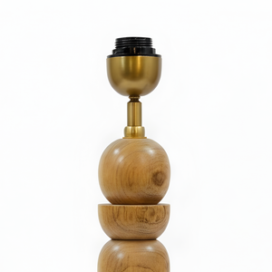 Solace Wood Table Lamp - Natural Wood ( Base Only )