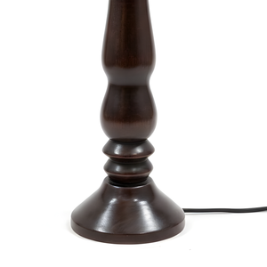 Orla Wood Table Lamp - Dark Wood Finish ( Base Only )