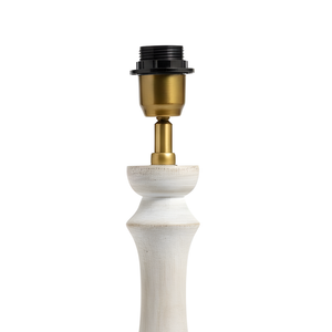 Eliza Wood Table Lamp - Whitewash Wood Finish ( Base Only )