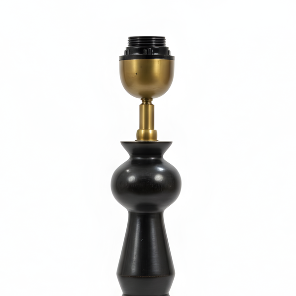 Fenix Wood Table Lamp - Dark Wood Finish ( Base Only )