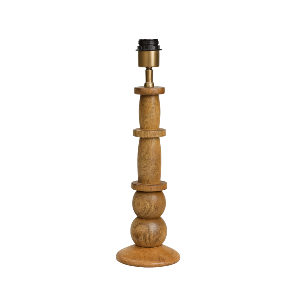 Hazel Wood Table Lamp - Natural Wood ( Base Only )
