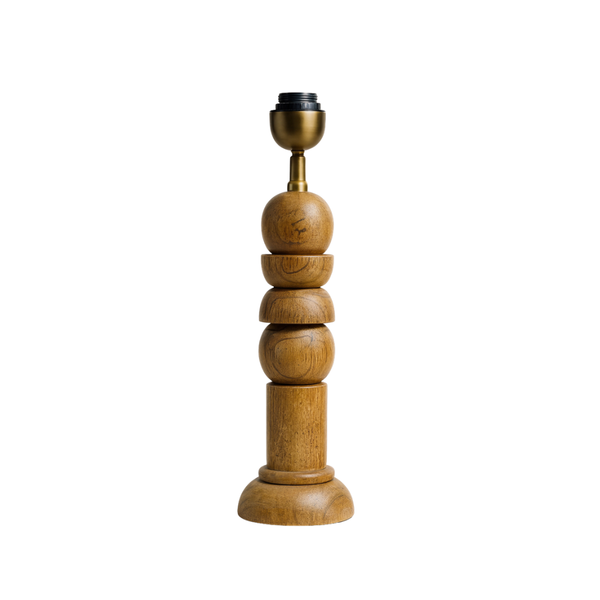 Solace Wood Table Lamp - Natural Wood ( Base Only )