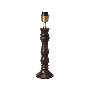 Orla Wood Table Lamp - Dark Wood Finish ( Base Only )