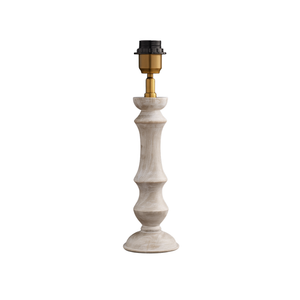 Eliza Wood Table Lamp - Whitewash Wood Finish ( Base Only )