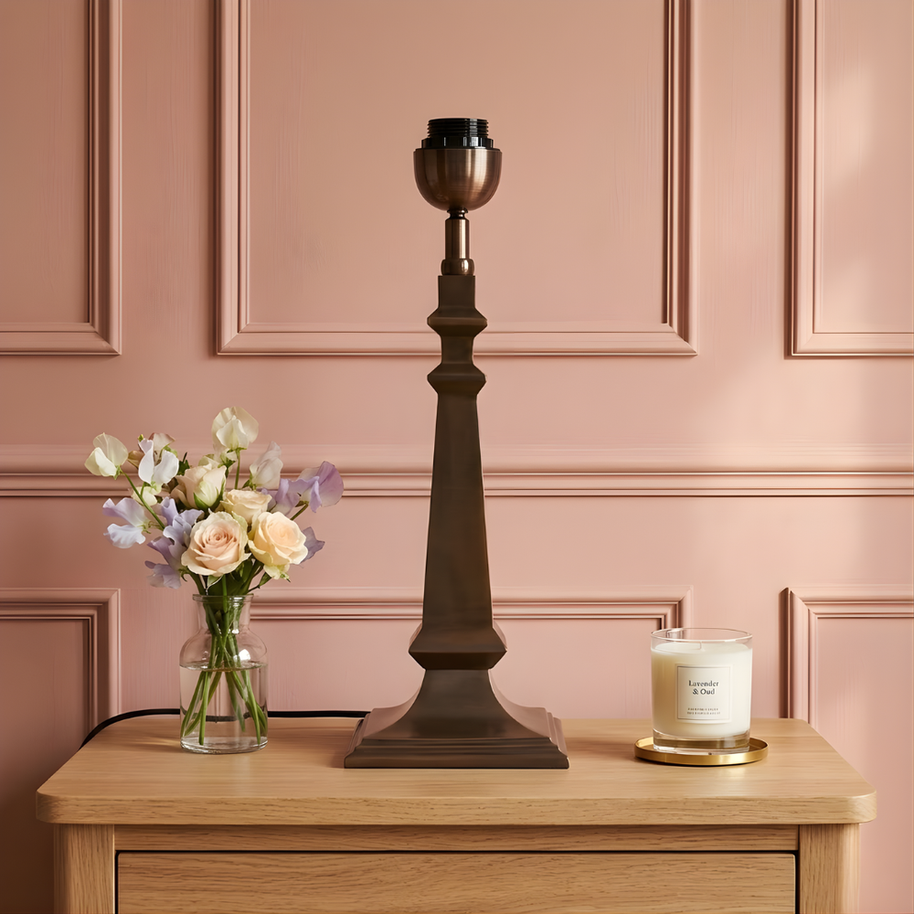 Azura Metal Table Lamp - Antique Bronze ( Base Only )